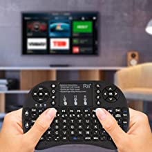 Rii Mini Wireless Keyboard i8+ BT